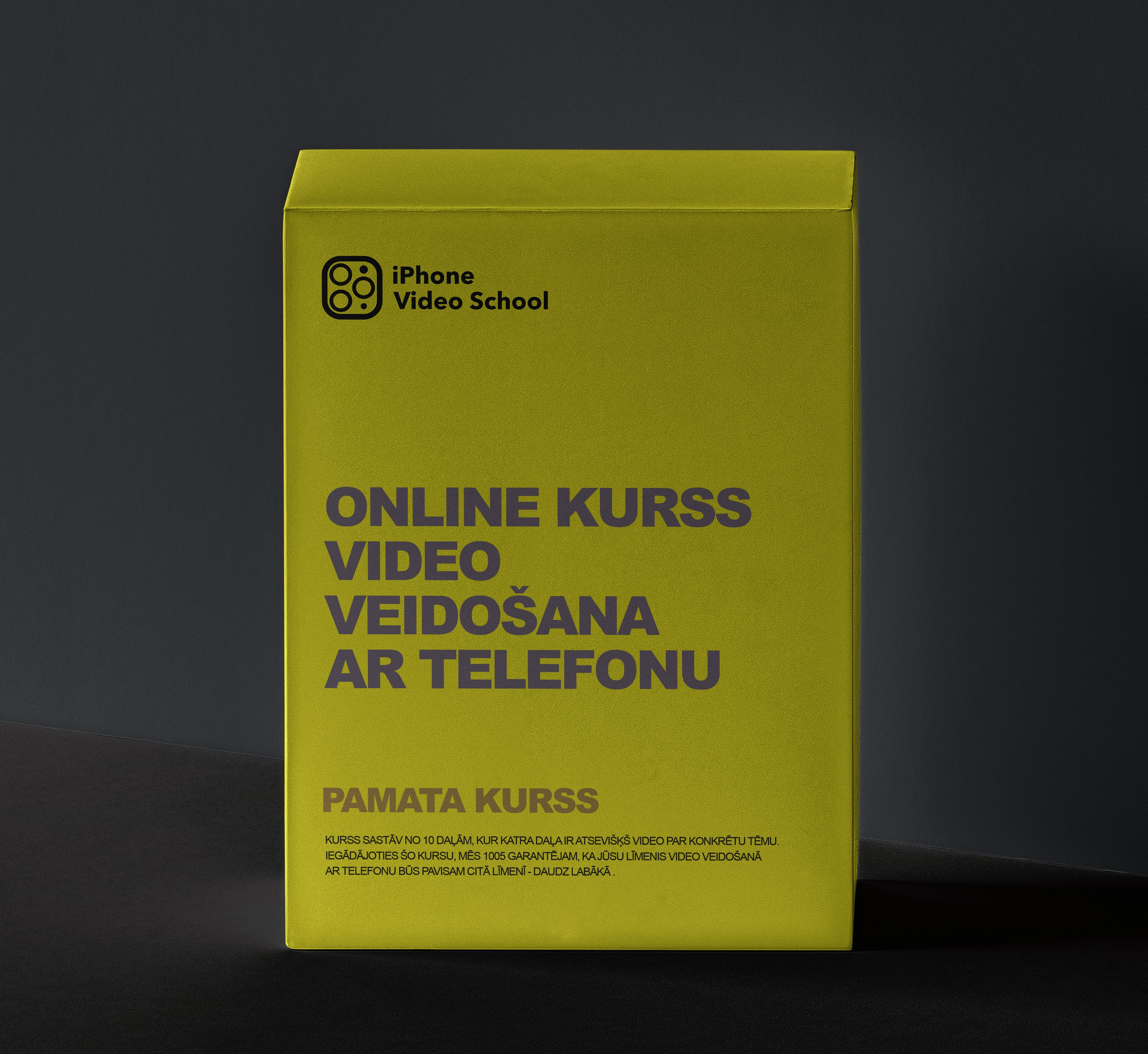 IPhone Video School pamat kurss. Video filmēšana un veidošana ar telefonu, filmēšanas kursi