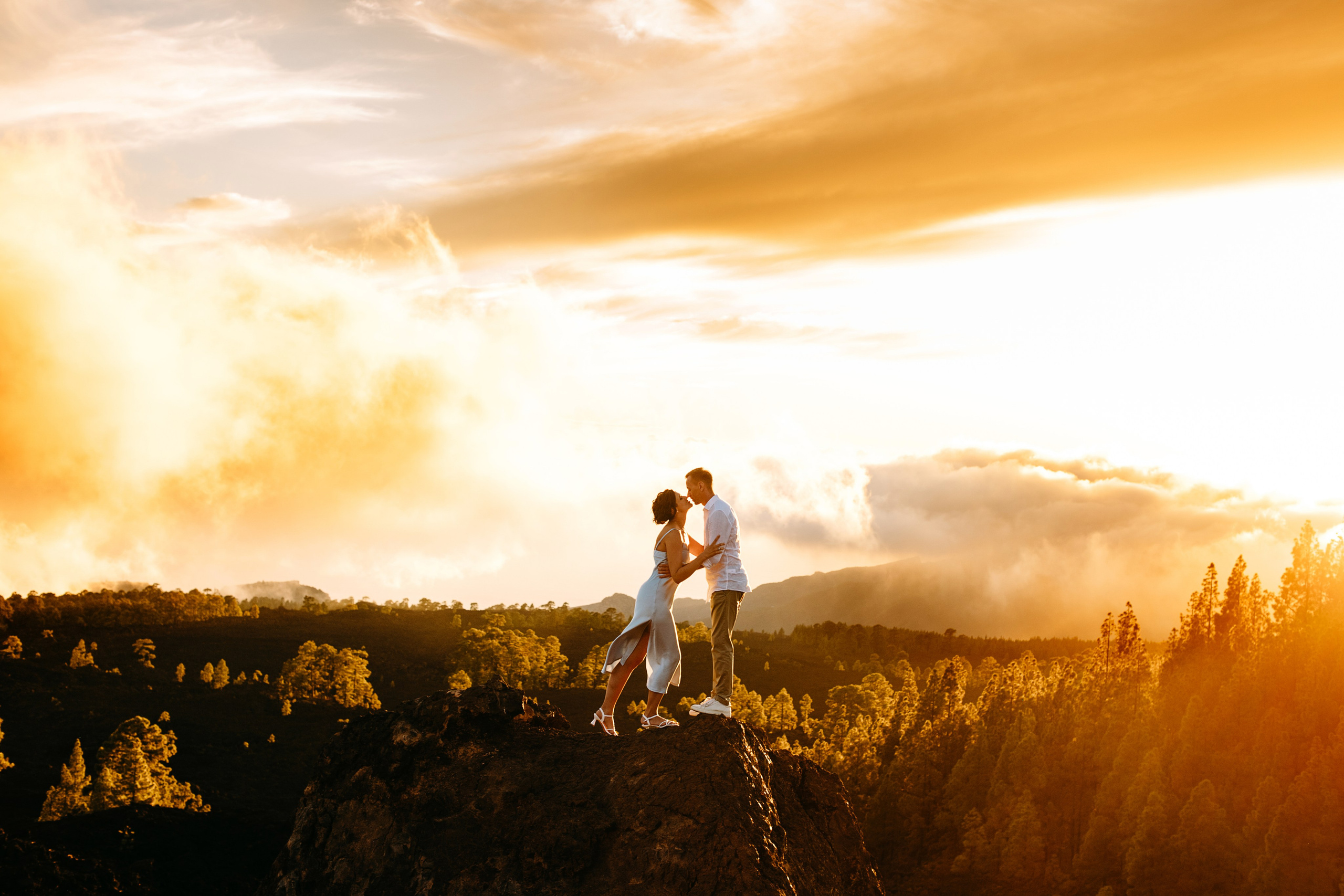 M+Y. Above the clouds