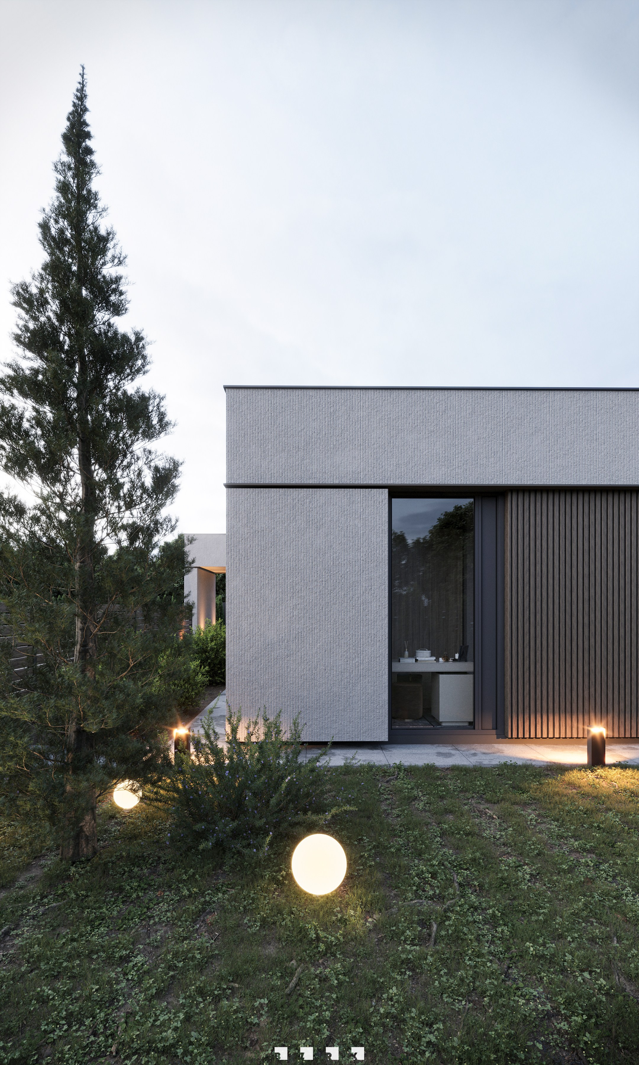 Дом, фасад, дерево, навес, bezrukarchitects, архитектура, проект, 11SM8