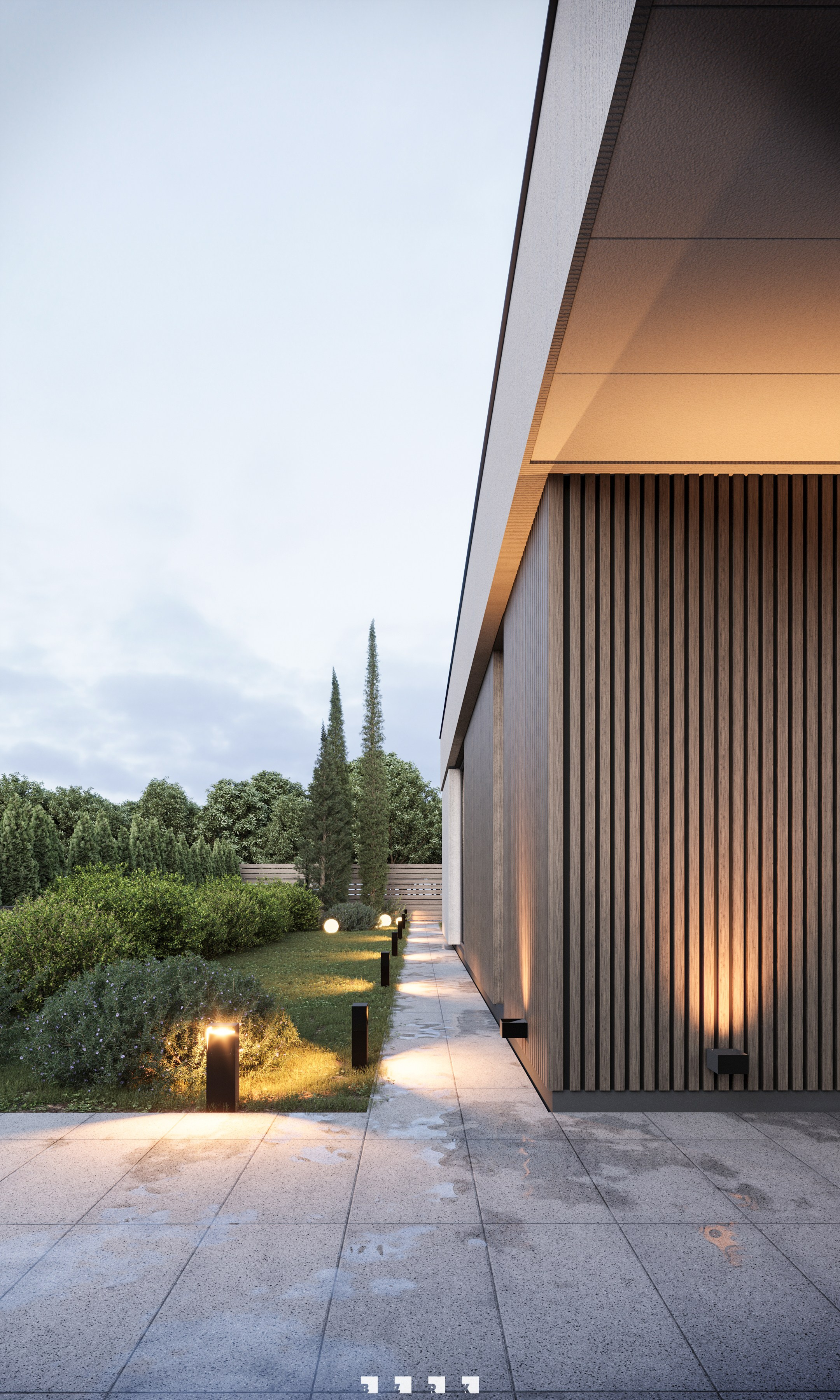 Дом, фасад, дерево, навес, bezrukarchitects, архитектура, проект, 11SM8