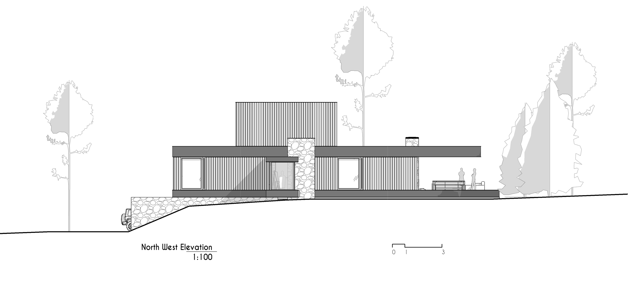 Дом, план, дерево, навес, bezrukarchitects, архитектура, проект, 11SM8, проект