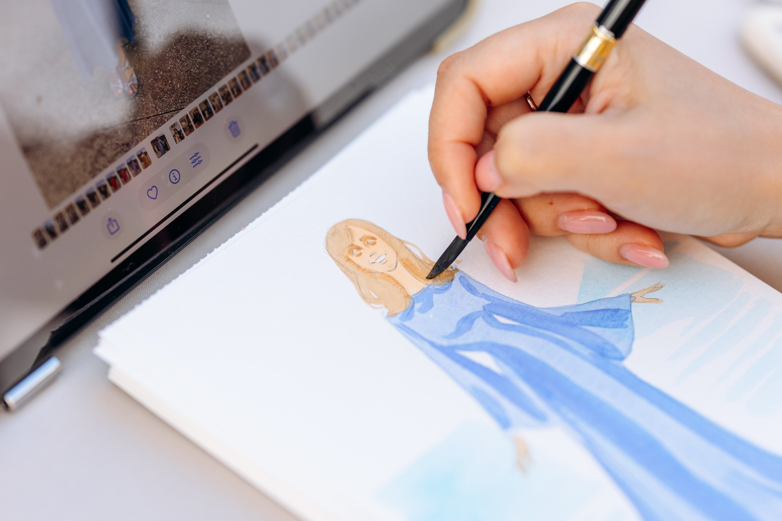 Live Sketching. InnaIllustrator