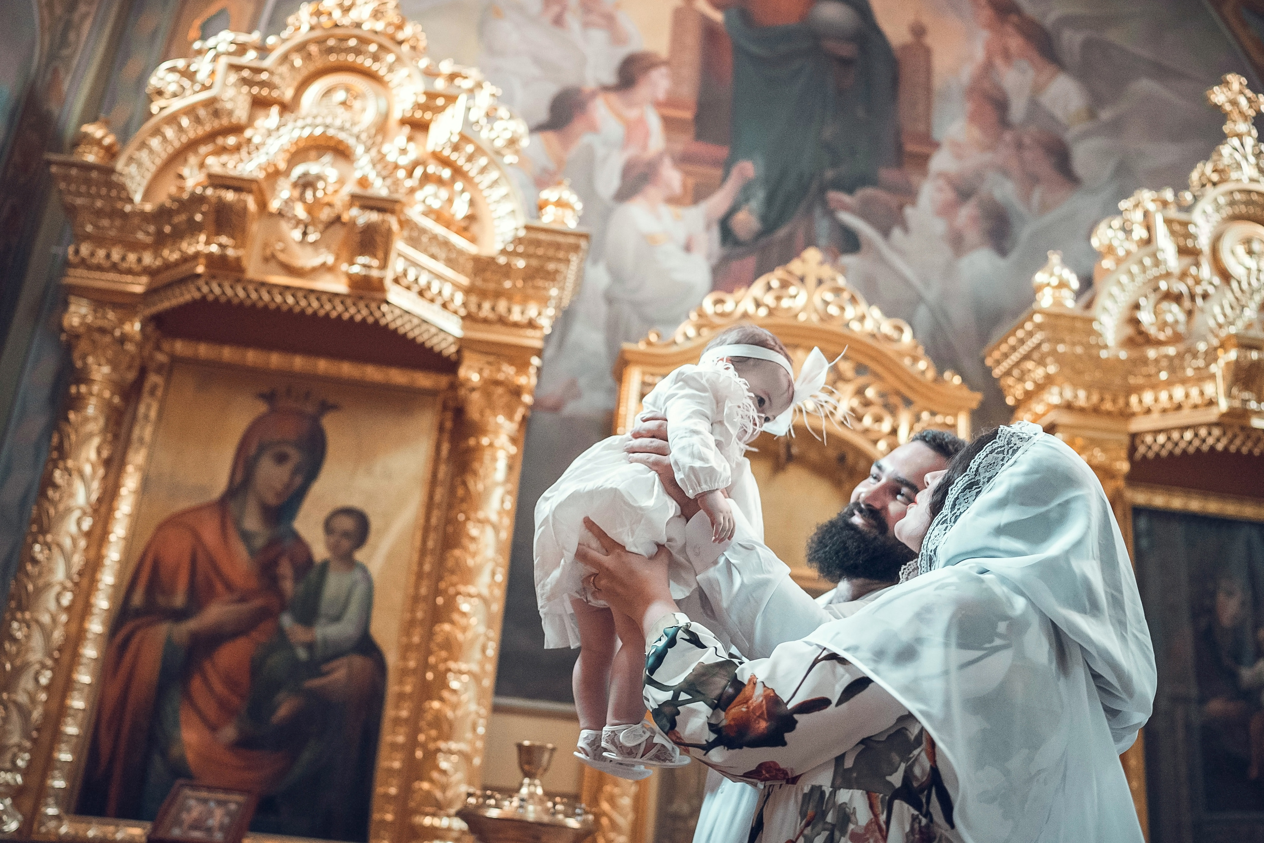 Таинство Крещения. Семейный и церковный фотограф в Одессе Мария Мирная